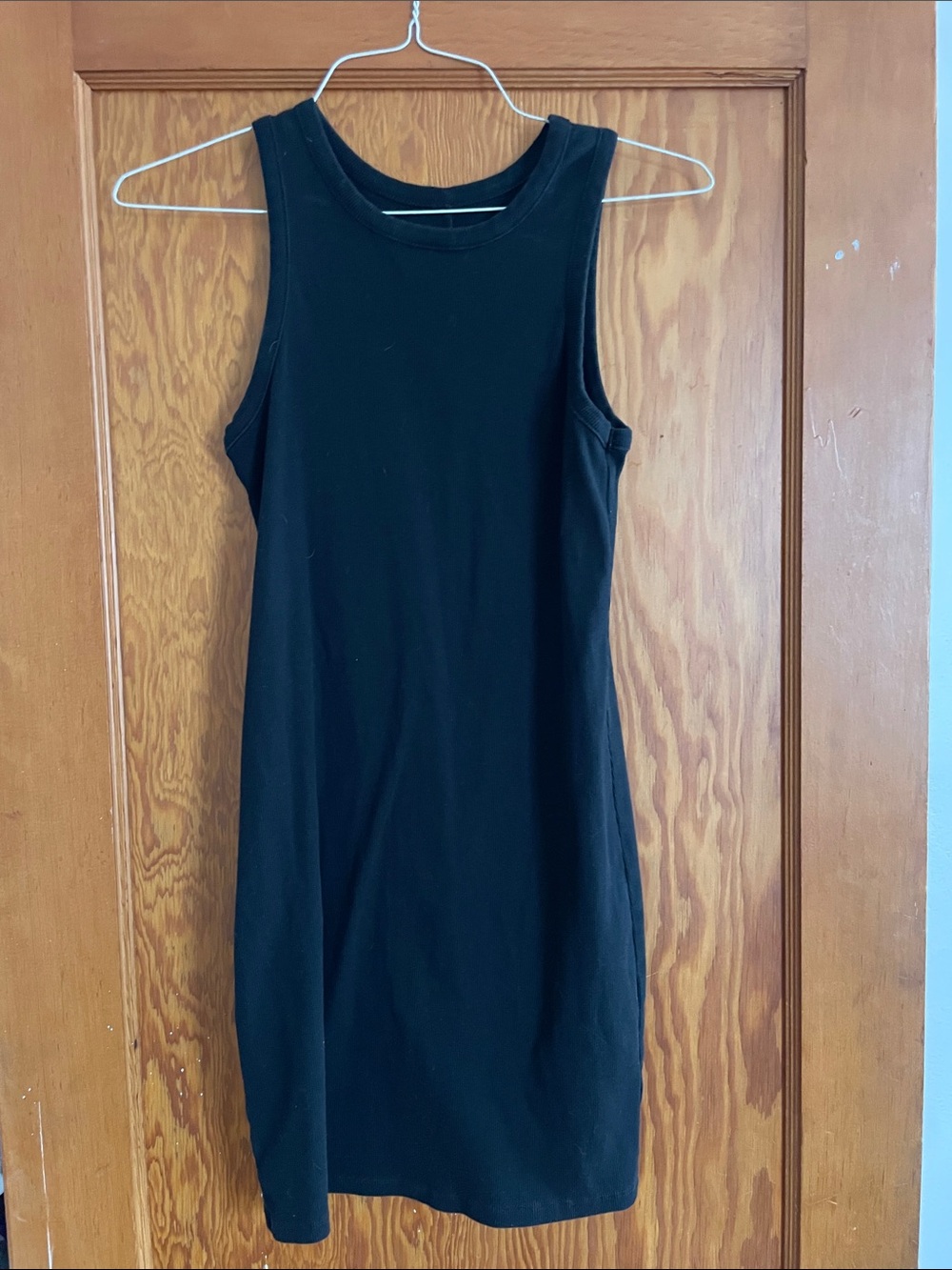 a new day Black Sleeveless Mini Tank Dress